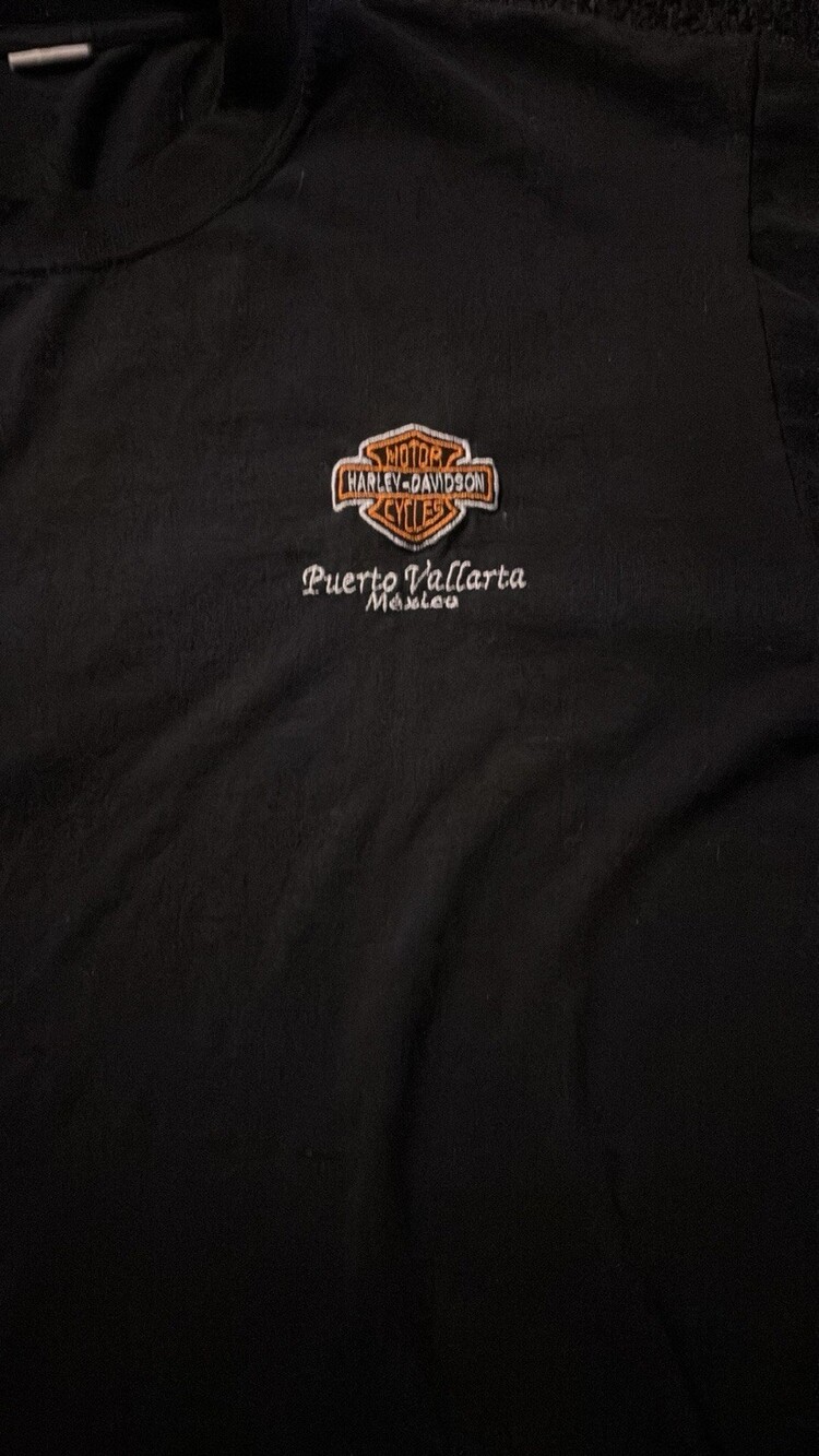Harley Davidson Black Short Sleeve Mexico Shirt